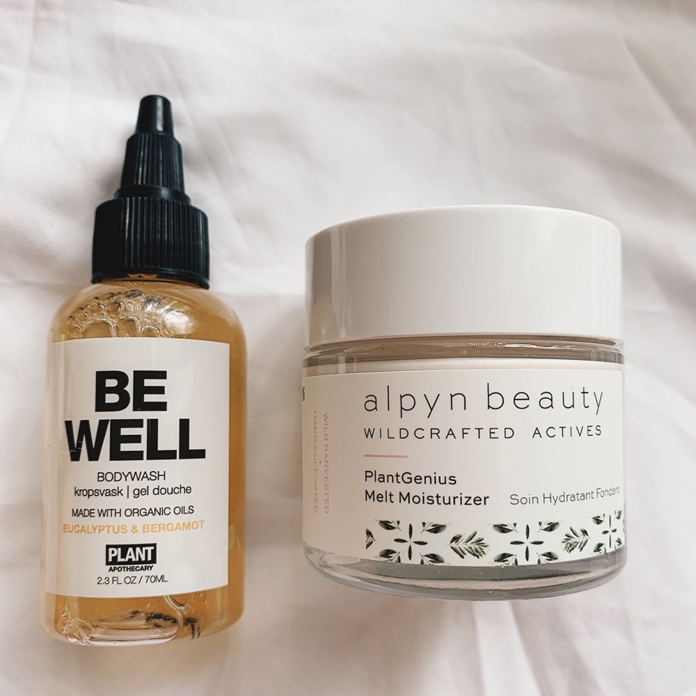 ALPYN BEAUTY Melt Moisturizer & Be Well NEW